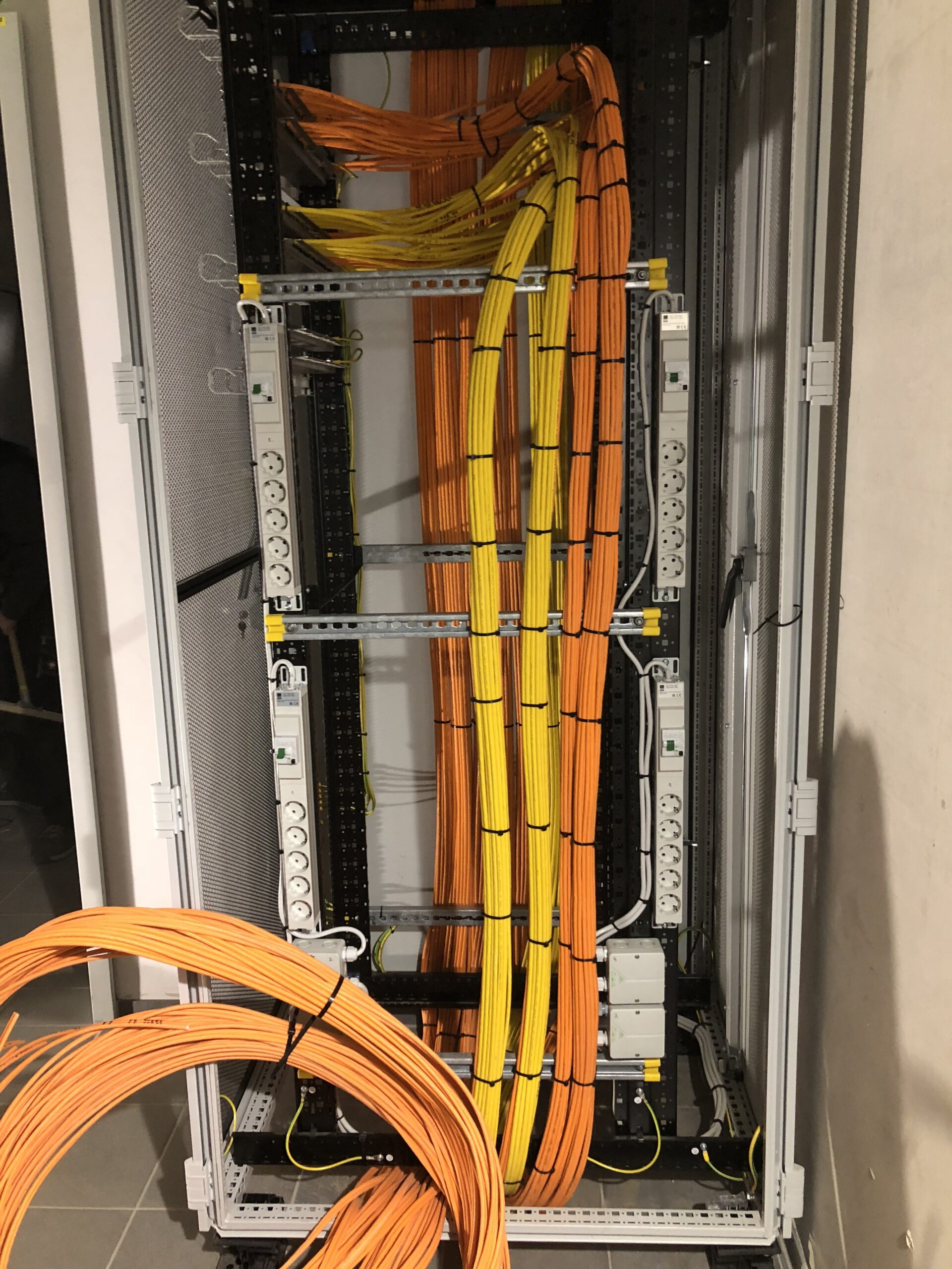 Complete electrical installation work