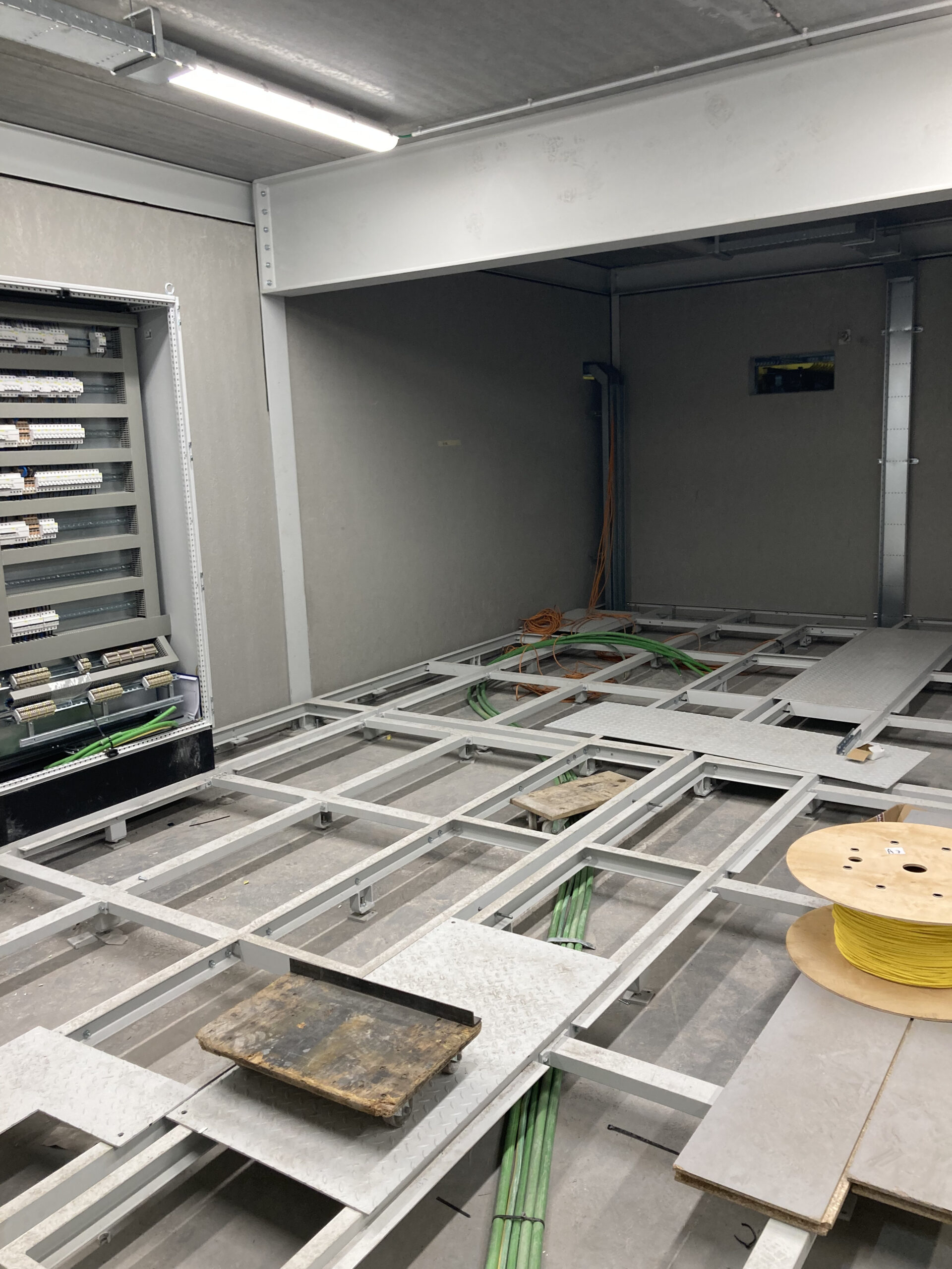 Industrial production-line relocation