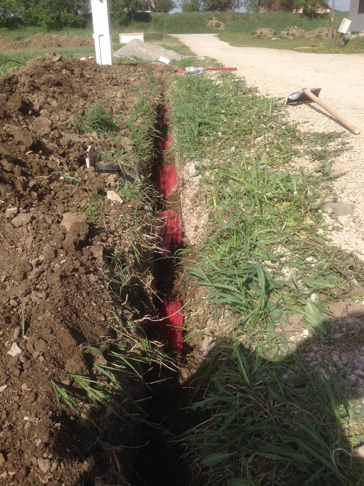Earthworks / manual, mini excavator /